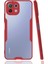 Xiaomi Mi 11 Lite Kılıf Platin Silikon - Kırmızı 1