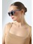 Kadın Cat Eyes Gri UV400 Güneş Gözlüğü 23031 C15 M 2
