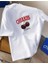 Red Cherry Bomb Oversize Unisex Bisiklet Yaka Pamuklu Tshirt 1