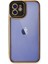 iPhone 12 Kılıf Liva Lens Silikon - Siyah 2