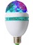 Çok Renkli Dönen Disko Lambası, Animasyonlu E27 Ampul, Eğlenceli Işıklandırma 2