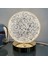 Şarjlı Yuvarlak Kristal Elmas Masa Lambası, Dokunmatik, Romantik, Akrilik, Led, Beyaz 1