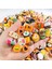 2-3 cm Boyunda (15 Adet ) Mini Yiyecek Figürleri Oyuncak Mutfak Oyunu 2
