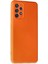 Samsung Galaxy A52 Kılıf Nano Içi Kadife Silikon - Turuncu 2