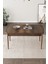 Calvin Barok 80X132 Açılabilir Mdf Masa Yemek Odası Takımı, Mutfak Takımı 4 Sandalye, 1 Bench 3