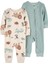 Erkek Bebek Desenli Tulumlu Set 1