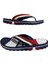Lacivert Kırmızı Parmak Arası Plaj Günlük Yürüyüş Terlik 1