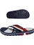 Lacivert Kırmızı Parmak Arası Plaj Günlük Yürüyüş Terlik 5