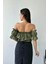 Madonna Yaka Kadın Bluz – Lastik Detaylı Rahat Kesim 7