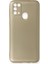 Samsung Galaxy M31 Kılıf First Silikon - Gold 1