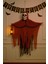 Cadılar Bayramı Halloween Işıklı Sesli Kırmızı Iskelet Tavan Süsü 3