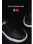 Siyah-Beyaz Ultra Hafif Düz Unisex Çocuk Sneaker 4