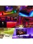 5 mt Rgb LED Şerit Işık, 20 Fonksiyon Uzaktan Kumandalı, Oyun ve Dekorasyon Için 2