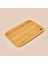 4 Parça Bambu Mutfak Seti - Açık Kahverengi - 36X26 cm + 30 cm 2