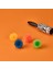 4'lü Kedi Topu Oyuncak - Renkli - 12X5X18 cm 2