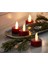 Kırmızı 4'lü LED Tealight Mum Seti, Şık ve Sıcak Atmosfer Yaratır 1