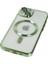iPhone 14 Plus Kılıf Kross Magneticsafe Kapak - Koyu Yeşil 5