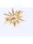 Altın Rengi Güneş Figürlü Broş 3