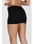 Kadın Siyah Taktel Dikişsiz Mini Şort Boxer 2008 2