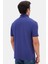 Slim Fit Mor Pike Dokulu T-Shirt 4