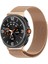 Galaxy Watch 8 / Watch 8 Classic (40 mm / 44 mm / 46 mm) Uyumlu Manyetik Milanese Mesh Hasır Paslanmaz Çelik Kordon – Unisex 1