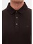 Ds Damat Regular Fit Kahverengi Pike Dokulu T-Shirt 4HC146551001M 3