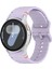 Samsung Galaxy Watch 5 Pro 45MM ile Uyumlu Wavy Style Tokalı Silikon Kordon Kayış - FC1101 1