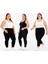 Kadın Büyük Beden Likralı Uzun Tayt ( 3XL - 4XL - 5XL ) 8
