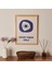 Deco Good Vibes Only Duvar Panosu - Mavi / Beyaz - 30X40 cm 1