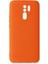 Xiaomi Redmi 9 Kılıf Nano Içi Kadife Silikon - Turuncu 1