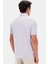 Slim Fit Galaktik Leylak Pike Dokulu T-Shirt 4EC146011784M 4