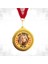 7,3 cm Altın Renk Zeytin Dalı Madalya – Kişiye Özel Yazı Alanlı Ödül Madalyası 1