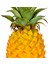 Yapay Meyve Ananas Turuncu 13X24 Cm. 2