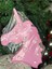 Pembe Unicorn Kafası LED Işıklı Gece Lambası, Duvar ve Masa Dekorasyonu 2