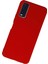 Vivo Y11S Kılıf Nano Içi Kadife Silikon - Kırmızı 3