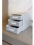 3 Bölmeli Kumaş Çekmece Organizer – 32 x 32 x 32 cm 1
