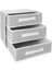 3 Bölmeli Kumaş Çekmece Organizer – 32 x 32 x 32 cm 4