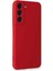 Samsung Galaxy S22 Plus Kılıf Nano Içi Kadife Silikon - Kırmızı 2