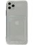 iPhone 11 Pro Max Kılıf Kart Şeffaf Silikon - Şeffaf 2