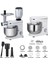 3in1 6lt Hamur Yoğurma Makinesi Cam Smoothie Hazne Blender Kıyma Makinesi Karıştırıcı Mikser Makinesi 3