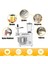 3in1 6lt Hamur Yoğurma Makinesi Cam Smoothie Hazne Blender Kıyma Makinesi Karıştırıcı Mikser Makinesi 6