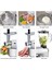 3in1 6lt Hamur Yoğurma Makinesi Cam Smoothie Hazne Blender Kıyma Makinesi Karıştırıcı Mikser Makinesi 7
