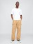 Erkek Sarı Baggy Utility Pantolon 1