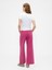 Kadın Pembe Wide Leg Jean 5