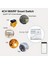 Kuraysoft 4 Kanallı Akıllı Röle Wi-Fi + Rf 433MHZ Destekli Tuya & Smart Life Uyumlu Uzaktan Kumandalı Akıllı Anahtar 8