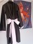 Anime Ichigo Bleach Cosplay Kimono, Siyah, Şık ve Rahat Tasarım 3