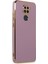 Xiaomi Redmi Note 9 Kılıf Volet Silikon - Mor 2
