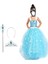 Mavi Elsa Frozen Kostüm, Çocuklar Için Sevimli ve Şık Oyuncak Kıyafeti 2