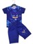 Mavi Unisex Çocuk Pijamaskeliler Kedi Şortlu Takım 1