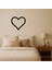 Kalp Desenli Mdf Dekoratif Tablo - TOA9413-9302 1